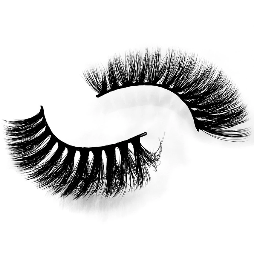 5 пар толстых натуральных 3D норковых ресниц ручной работы накладные ресницы для
