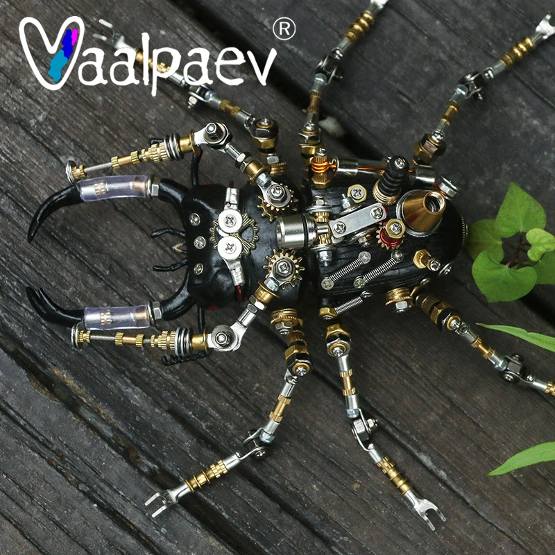 

Механический мутант робот-насекомое Железный Жук 3D металлическая головоломка для самостоятельной сборки строительные блоки игрушки для взрослых мужчин мальчиков креативный подарок