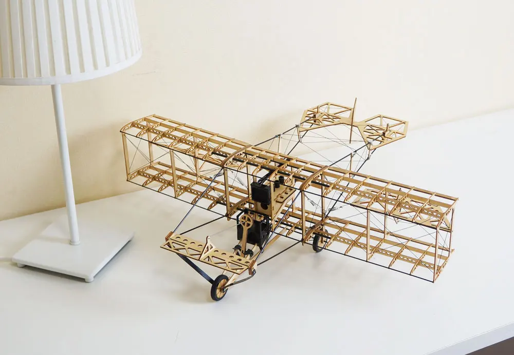 Статическая модель, модели самолетов, Curtiss толкатель статическая шкала дисплей копия, набор из пробкового дерева, Balsawood самолет