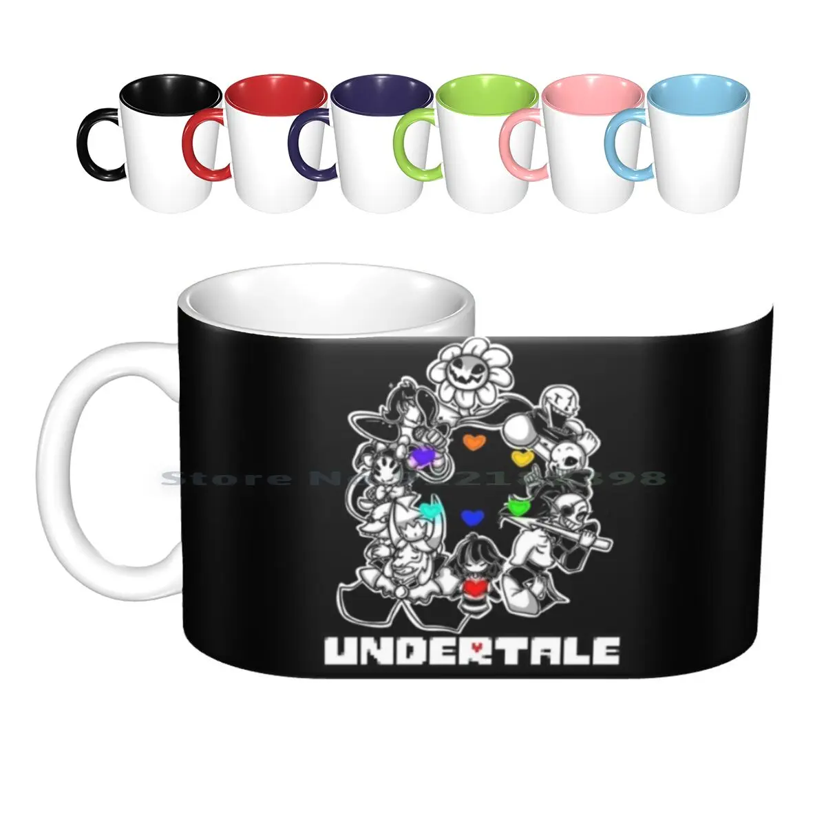 

Undertale Ceramic Mugs Coffee Cups Milk Tea Mug Undertale Sans Papyrus Skeleton Spooky Cute Kawaii Gaming Game Steam Tobyfox