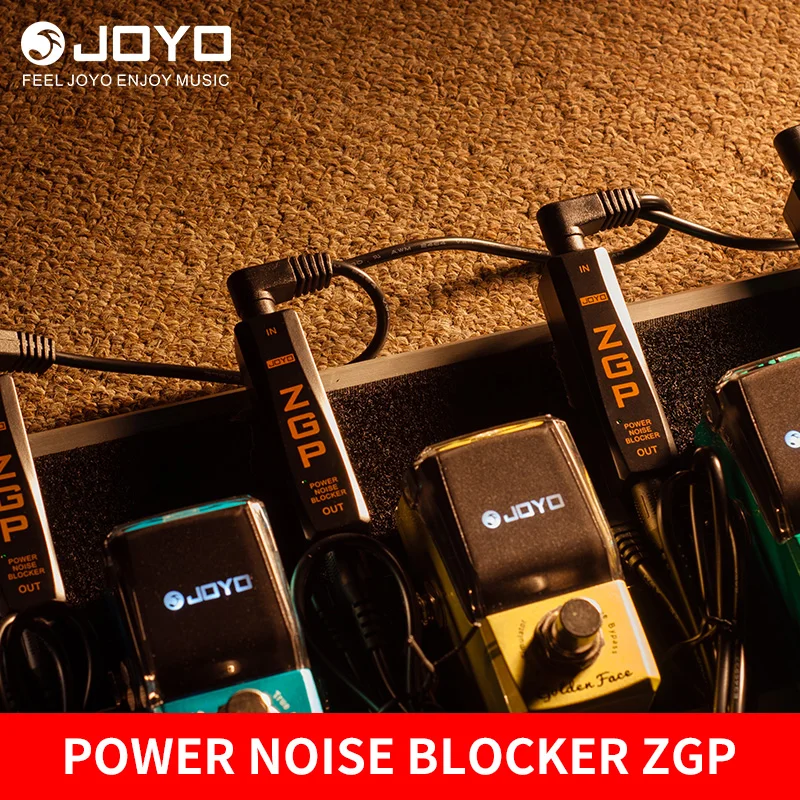 

JP-06 Power Noise Blocker ZGP DC 9V wide-range voltage input power supply specially designed for isolating a power supply's hum