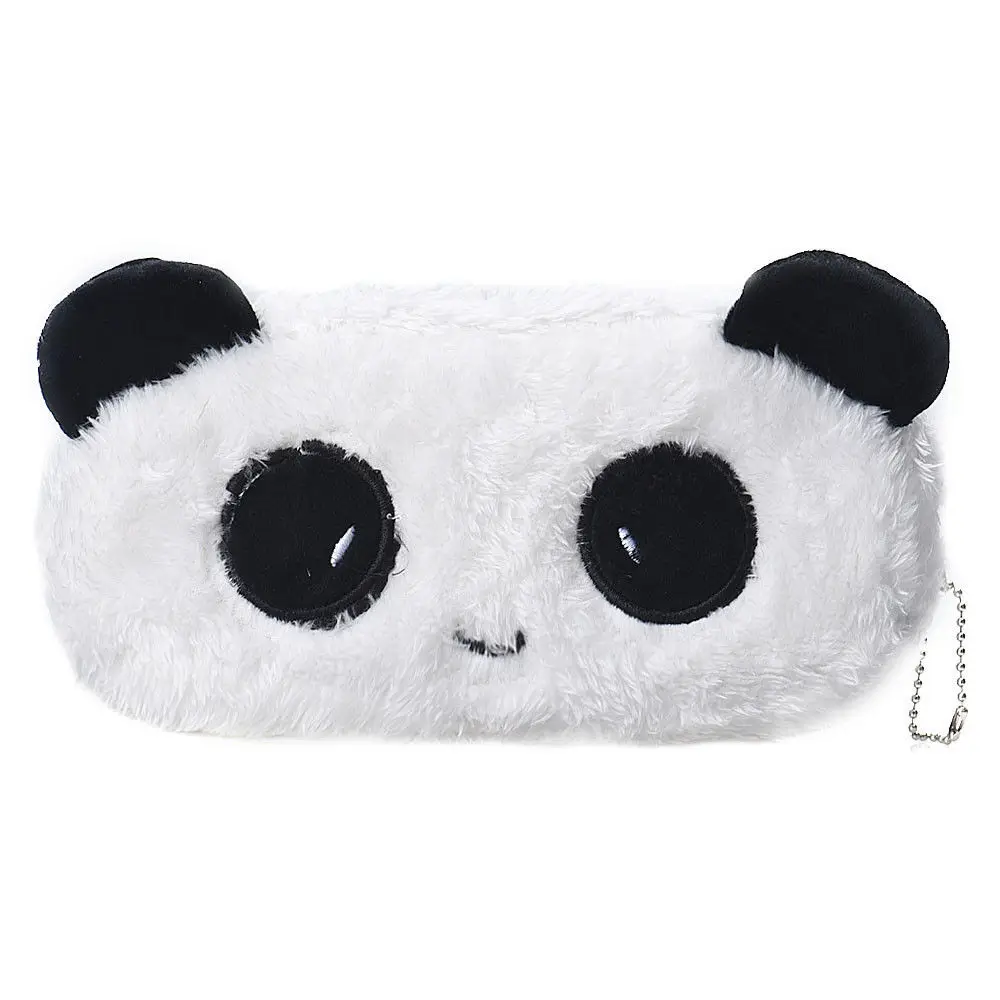 

Pencil Case Cute Kawaii Pencil Case 3D Plush Panda Large Capacity School Supplies Novelty Item for Kids Multifunctional