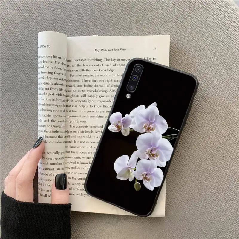 

Orchid Flowers Colorful design Phone Case For Samsung galaxy S 9 10 20 A 10 21 30 31 40 50 51 71 s note 20 j 4 2018 plus