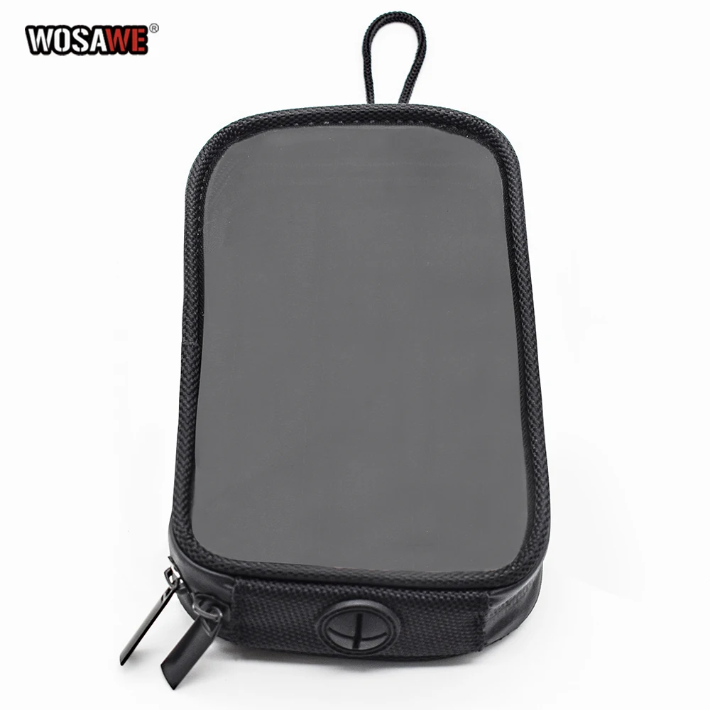 wosawe motorcycle fuel tank magnetic mobile phone bag waterproof can connect to mobile phone gps navigation box bag free global shipping