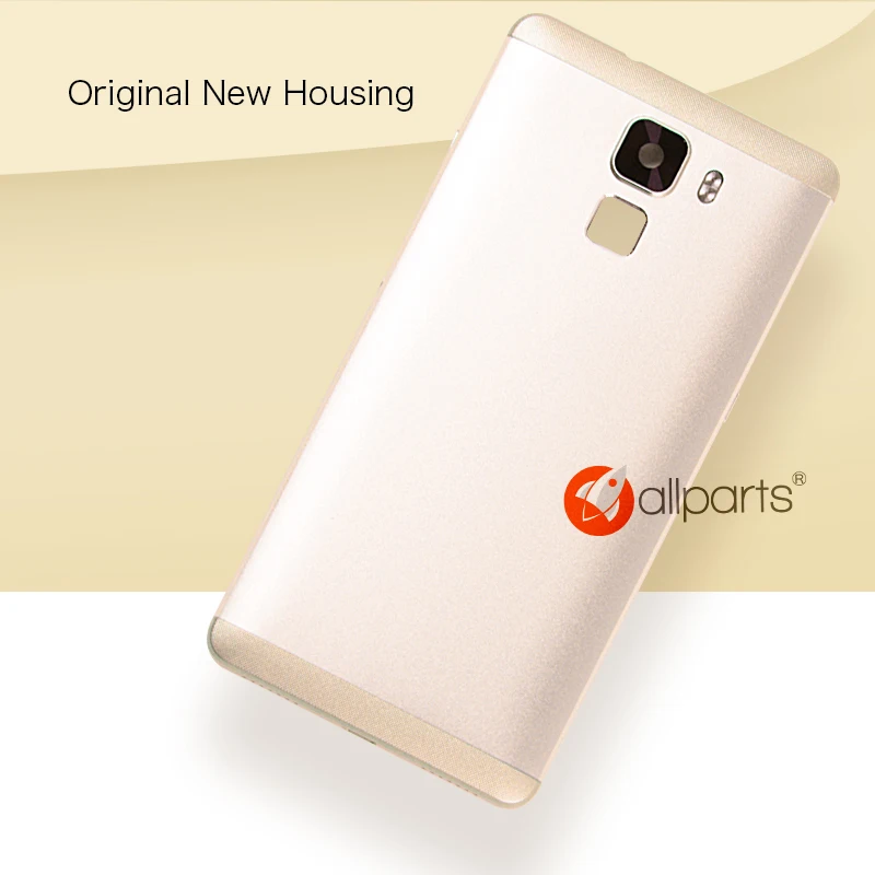 Оригинальная задняя панель корпуса для huawei Honor 7 задняя крышка батарейный отсек с объективом камеры кнопка включения громкости запасные части