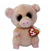 ty beanie big eyes piggley big eyes the pig plush stuffed animal toy soft plush animal doll cute toy child christmas gift 15cm