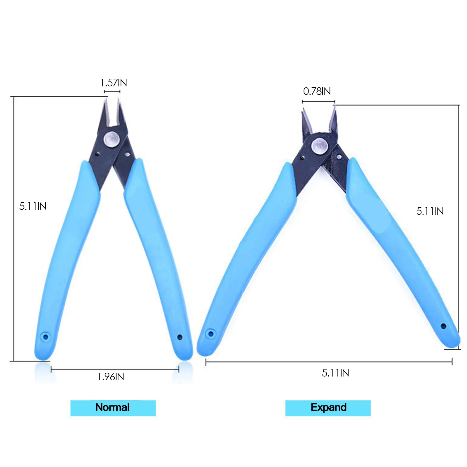 

1PCS Nail Art Clipper Professional Nail Rhinestones Clipper Cutter Metal Chain Scissors Manicure Nail Jewelry Easlier Removing