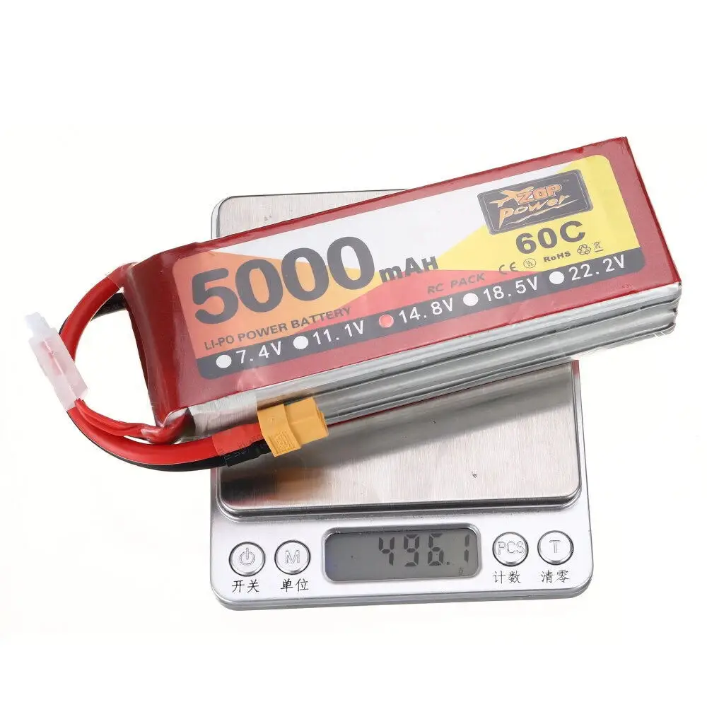 

5000mAh 11.1V60C polymer lithium battery