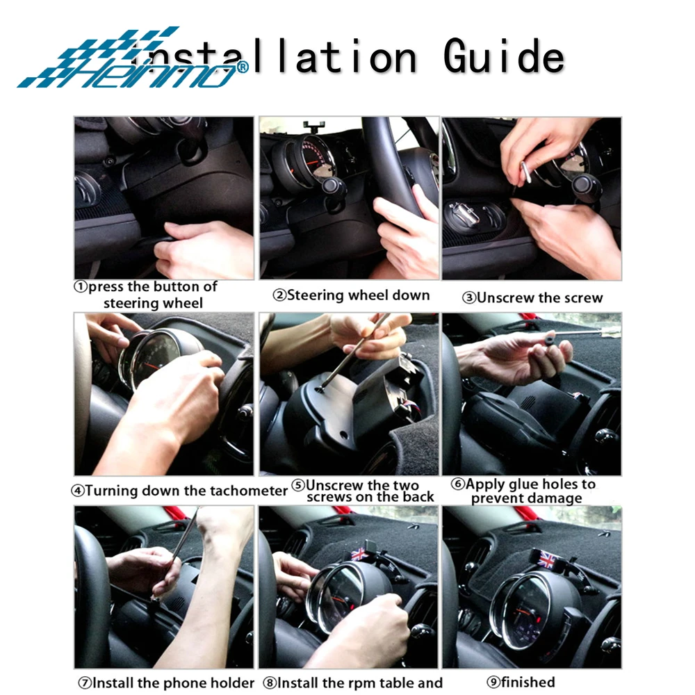 Автомобильный складной держатель для мобильного телефона на руль аксессуары MINI