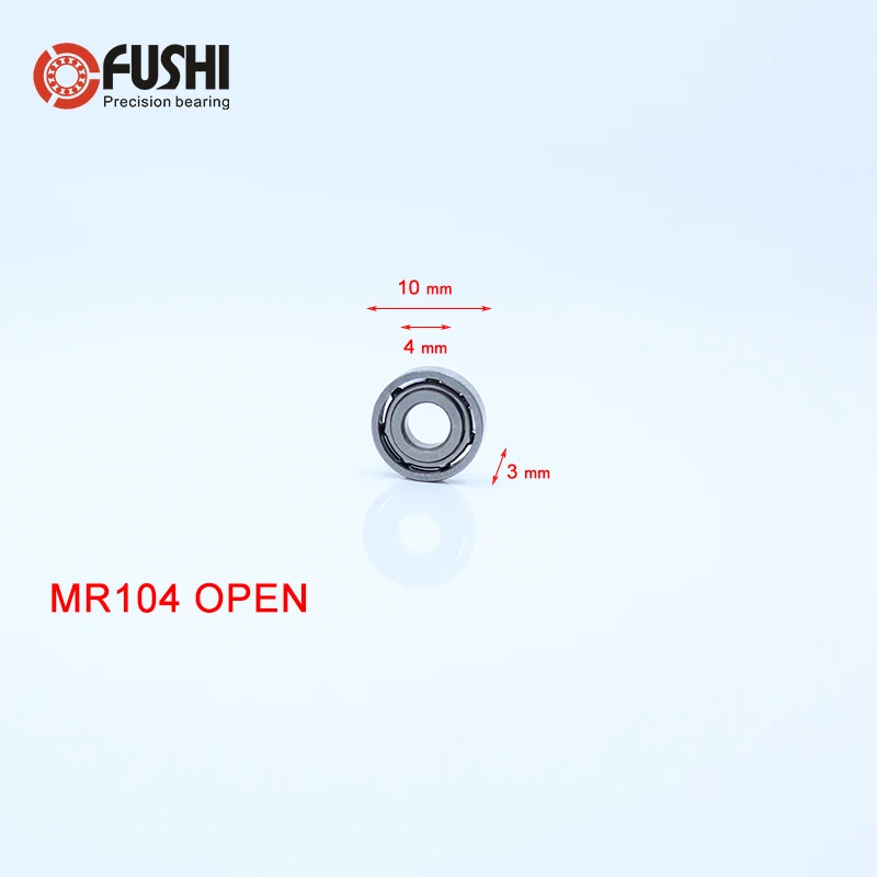 MR104 шариковый подшипник 4*10*3 мм 10 шт. ABEC 1 нестандартные Глубокие шаровые