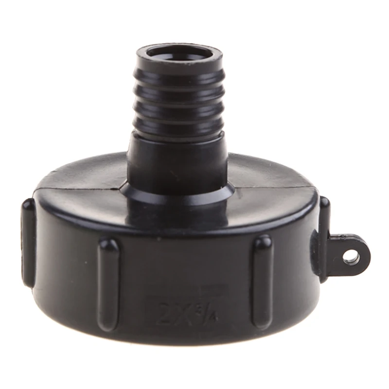 

275-330 Gallon IBC Tote Tank Drain Adapter Coarse Thread 2" To 3/4" Garden Hose