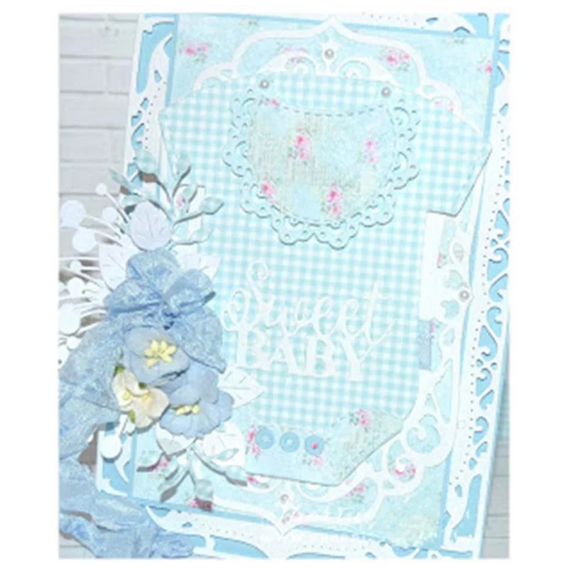 Детская одежда DIY Набор вырубных штампов &quotТрафаретный Скрапбукинг фото штамп