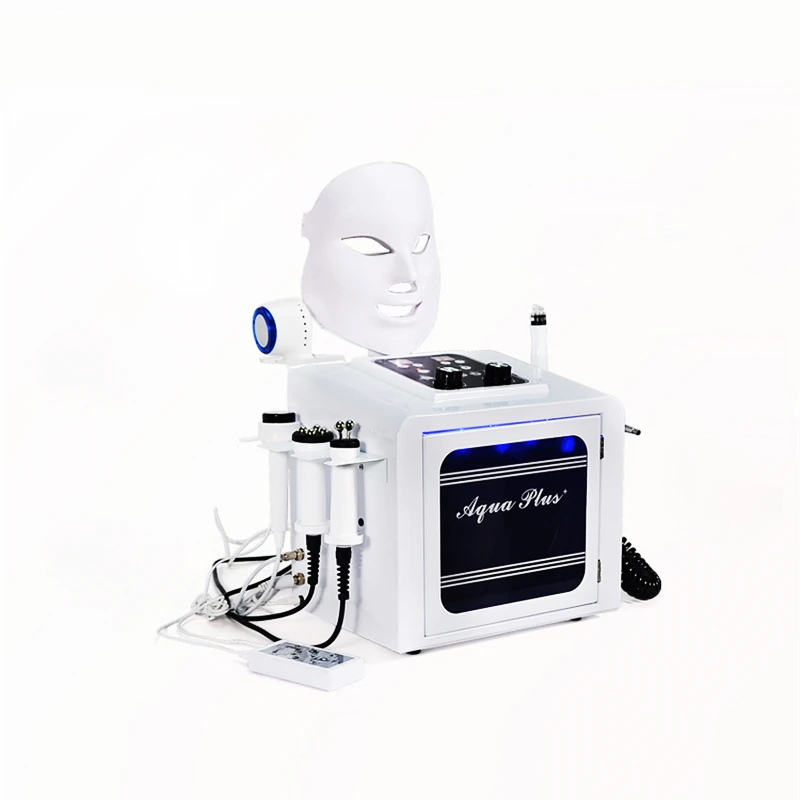 Beauty equipment5 в 1 Гидро Вода и кислородная струя пилинг машина для ухода за кожей