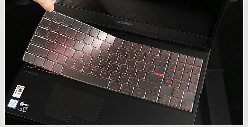 ТПУ чехол для клавиатуры ноутбука Lenovo Legion R720 Y720 Y540 Y530 Y520 Y730 Y740 (17 дюймов) Y7000(15 Y9000
