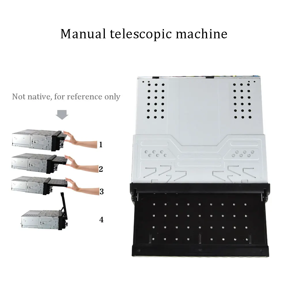 1 Din Android автомобильный Радио мультимедийный плеер GPS навигация Wifi авто MP5 Bluetooth USB FM