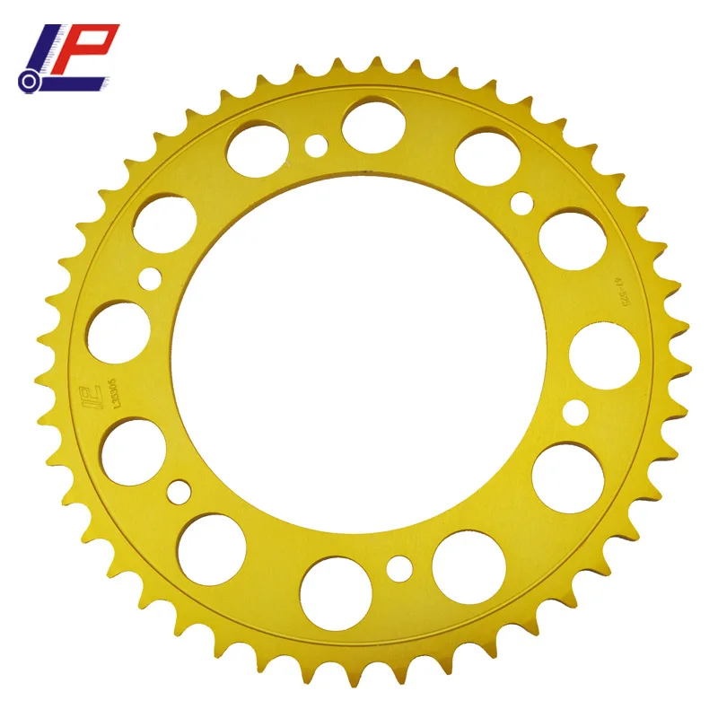 

525 Chain 41T 42T 47T Gold color Motorcycle Rear Sprocket For BMW F650GS K72 F650 GS 2008-2018 F800R K73 F 800R 2009-2018