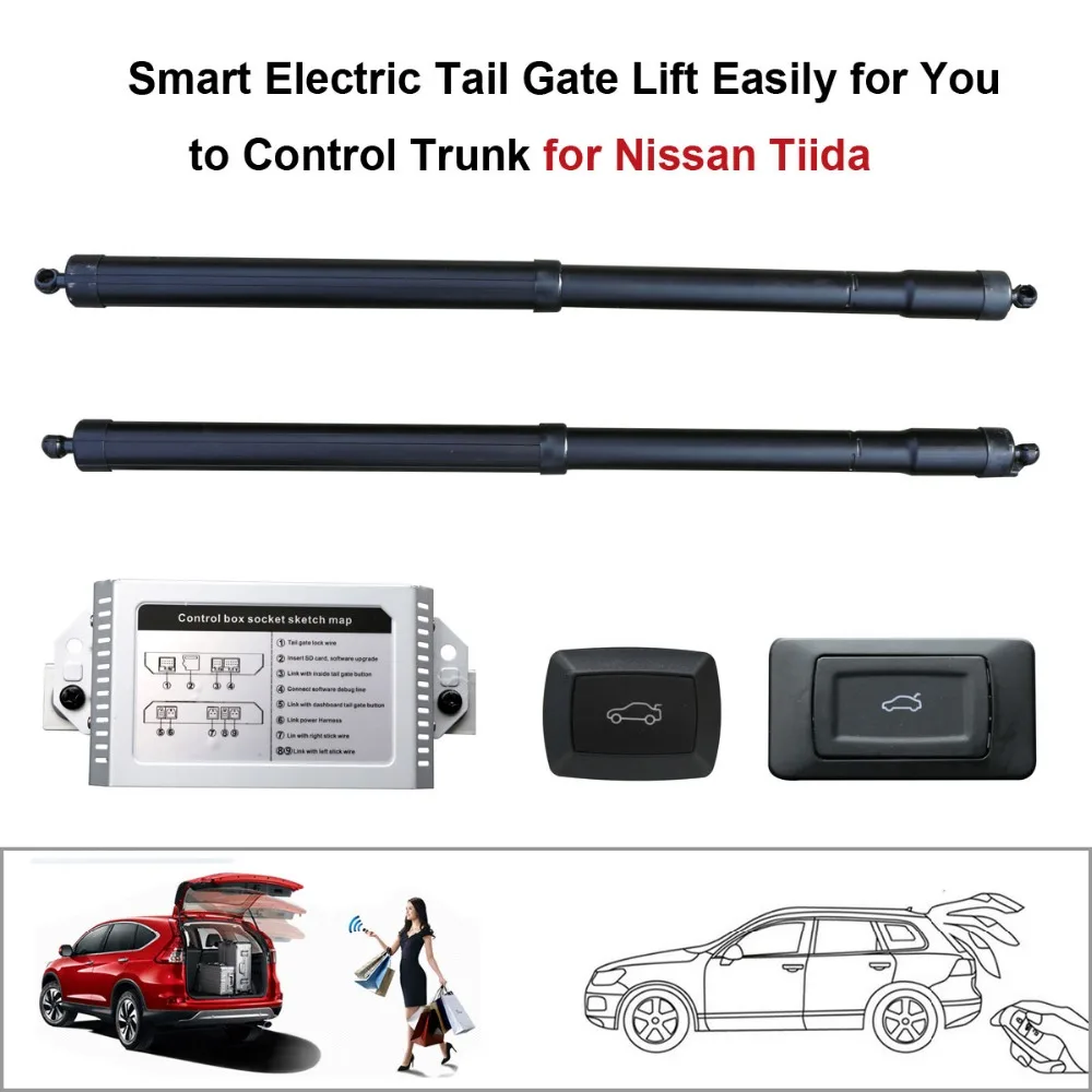 Умный автоматический Электрический подъемник задних ворот для Nissan Tiida
