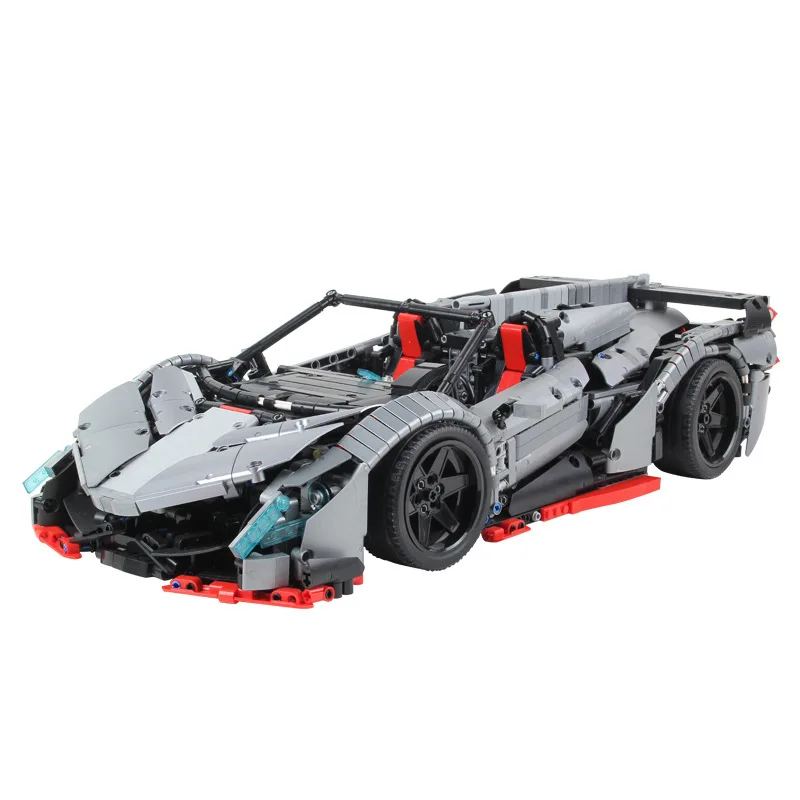 

Remote Control Rambo Poison Sports Car Model Children's Puzzle Assembled Building Block Toys Compatible with Lego