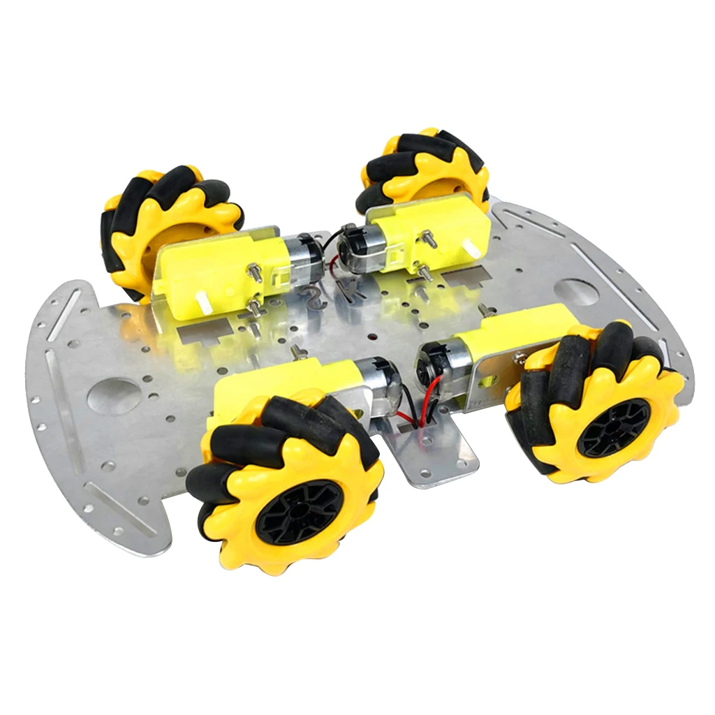 Mecanum Wheel Robot Kit 4WD Omnidirectional Wheels Smart Car Chassis | Игрушки и хобби