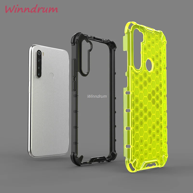 Жесткий ПК чехол для xiaomi Redmi note 8T 8 10 pro 7 противоударный Прозрачный TPU силиконовая