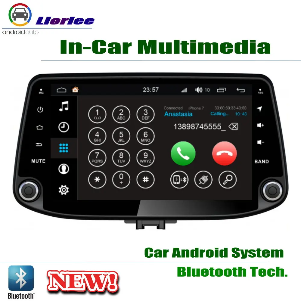 New version For Hyundai Elantra GT 2018 2019 Android System 9" HD IPS LCD Screen Head Unit GPS Radio Player Navi Multimedia |