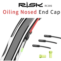risk bicycle brake slick lube catheter mountain bike brake cable oiling nosed end cap tube inner pipe housing caps