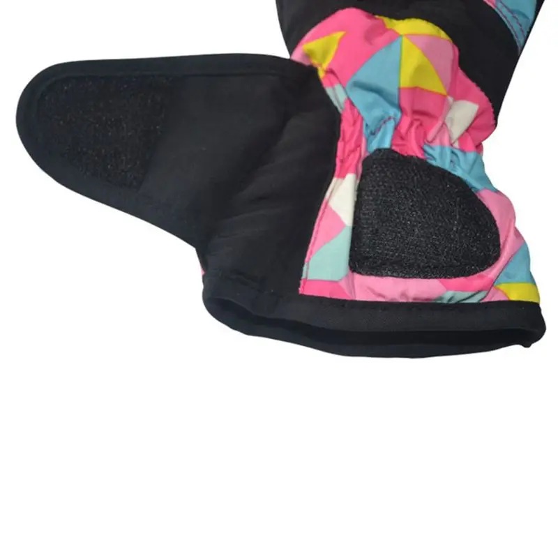 Водонепроницаемые зимние перчатки для катания на лыжах и сноуборде теплые