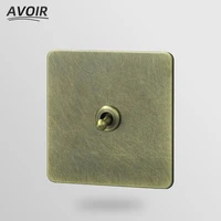 avoir light switch electrical sockets wall toggle switch eu fr standard plug outlets with usb stainless steel panel dimmer 220v