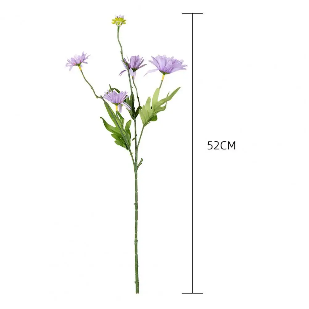 

1Pc Fake Wild Chrysanthemum Vivid Home Decoration Cloth Wedding Office Artificial Simulation Flower for Party Vivid Home Decorat