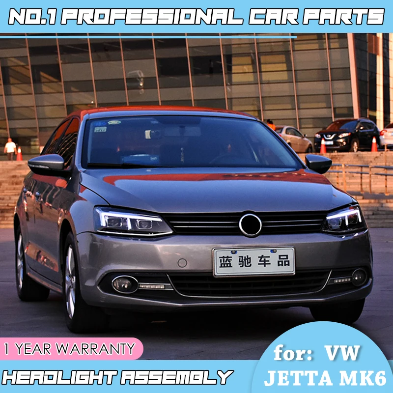Автомобильные аксессуары для VW JETTA MK6 2011 2012 2013 2014 2017 светодиодные фары головного