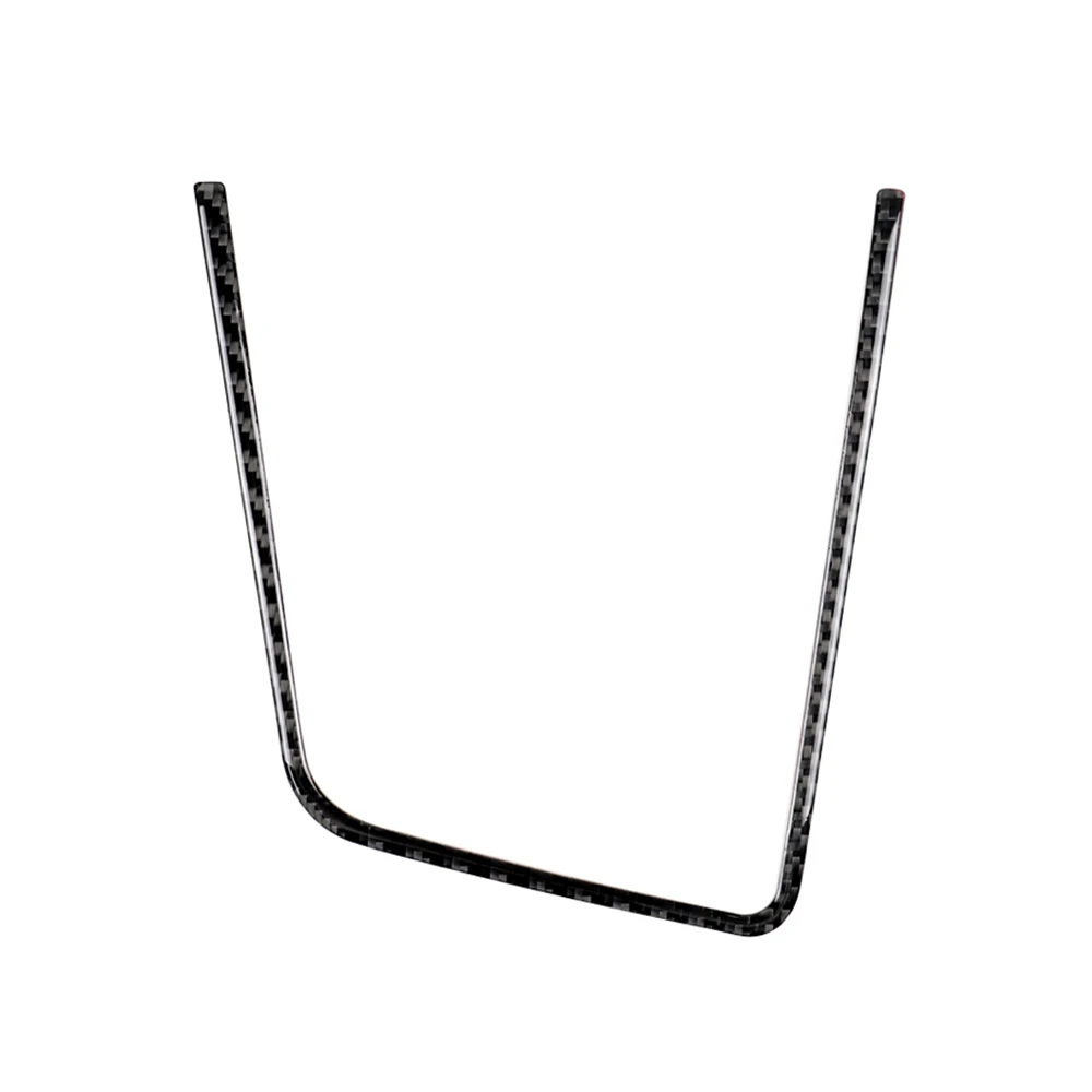 

Наклейки из углеродного волокна для интерьера автомобиля, панель переключения передач, крышка, рамка, отделка, наклейка, автомобильный Стай...