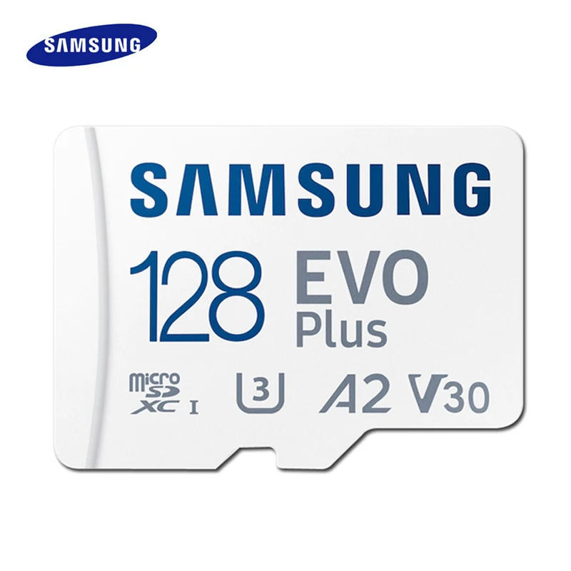 Карта памяти SAMSUNG EVO Plus 128 ГБ 256 512 A2 U3 V30 130 МБ/с./с Micro SD 64 Гб U1 A1 TF/SD карта C10 V10 |