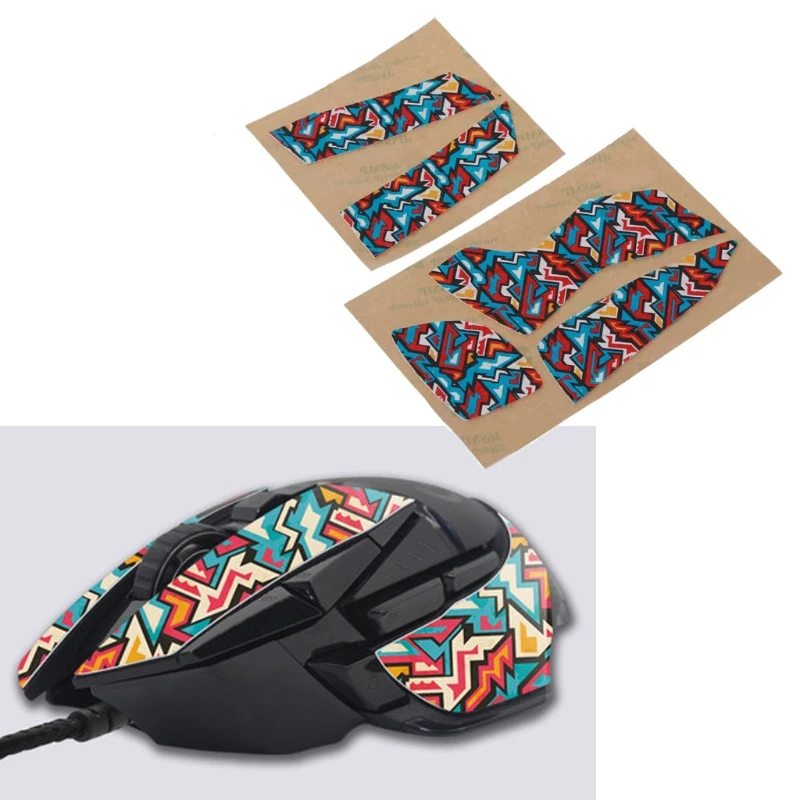 Онлайн игры цветная мышь противоскользкая лента сбоку наклейки коньки для logitechG