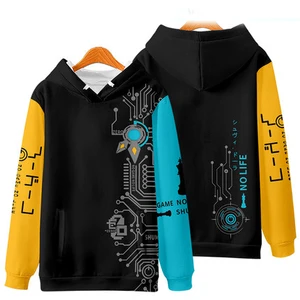 Аниме NO GAME NO LIFE Sora Shiro Толстовка для косплея женская зимняя куртка с капюшоном Мужские толстовки