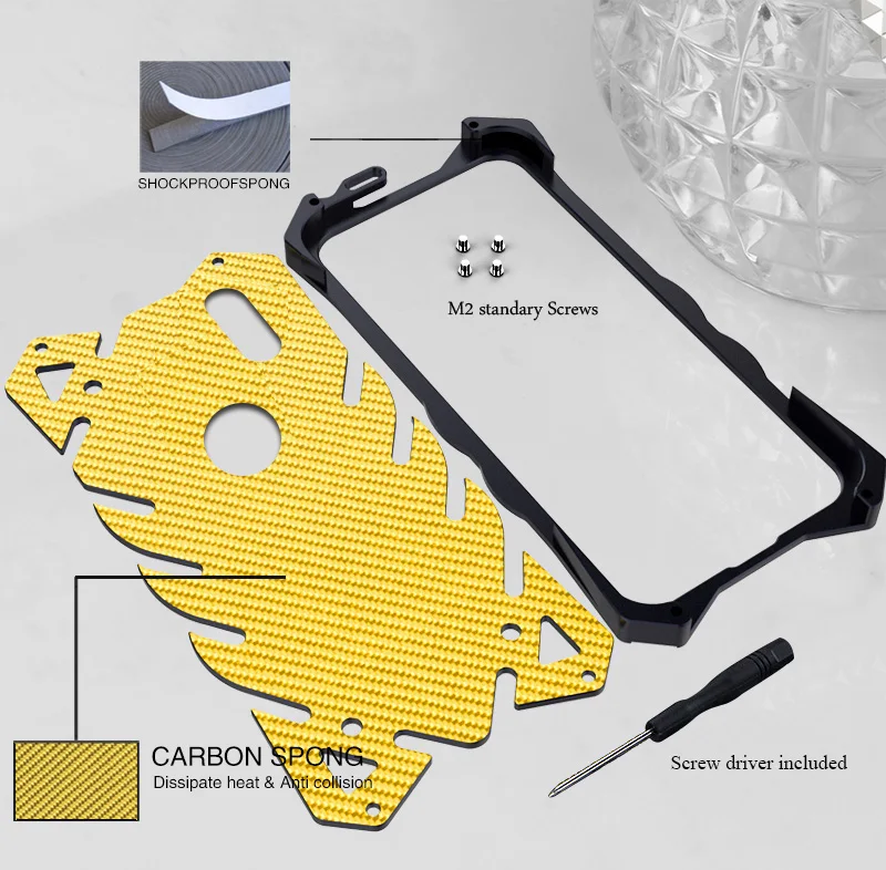 

Oppo A9x Zimon Luxury New Thor Heavy Duty Armor Metal Bumper Aluminum Phone Case For Oppo A9 A91 A92S K7 Shockproof Shell Case