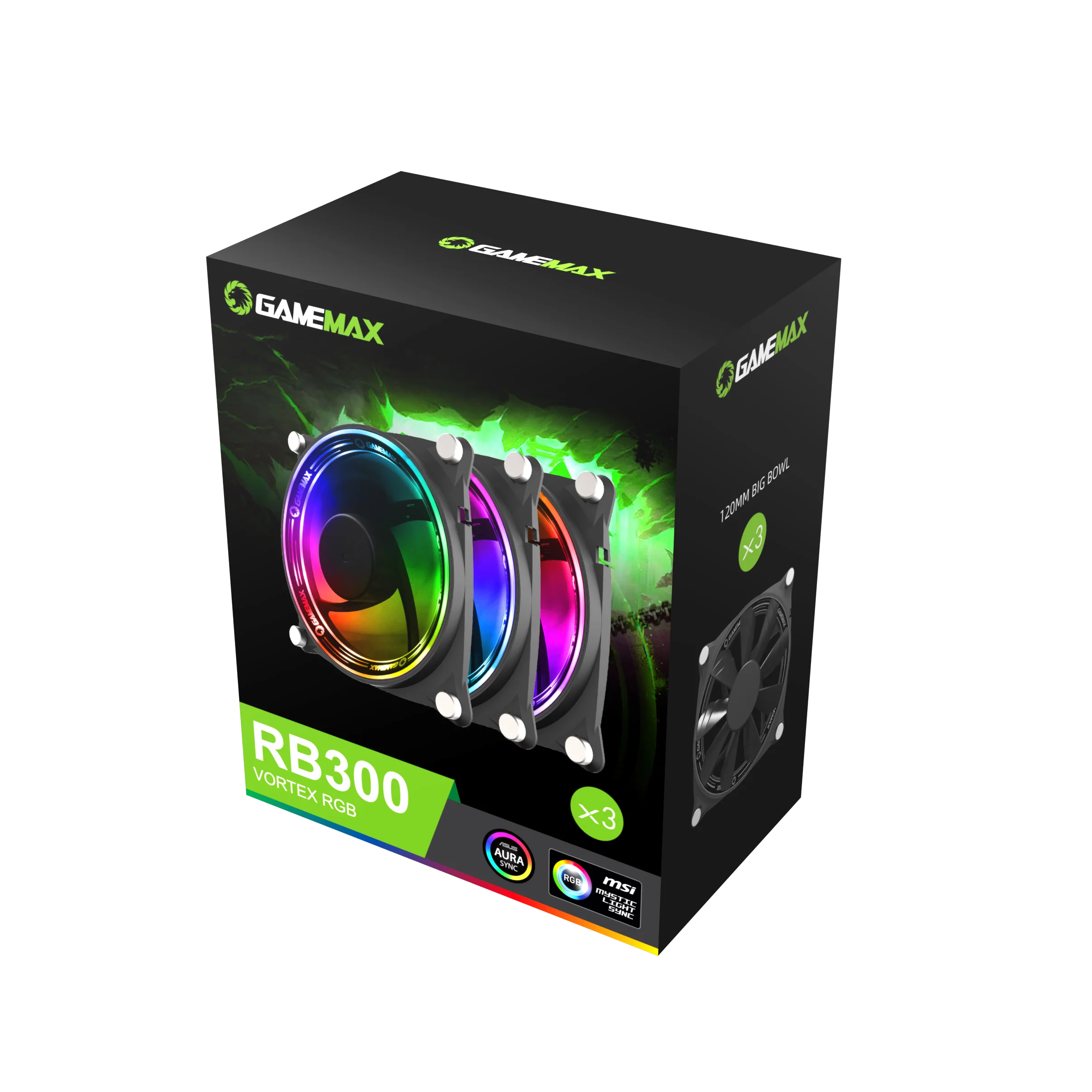 Разноцветное освещение RB300 3x12 см с большой радужной чашей радужным приводом 3 + 4