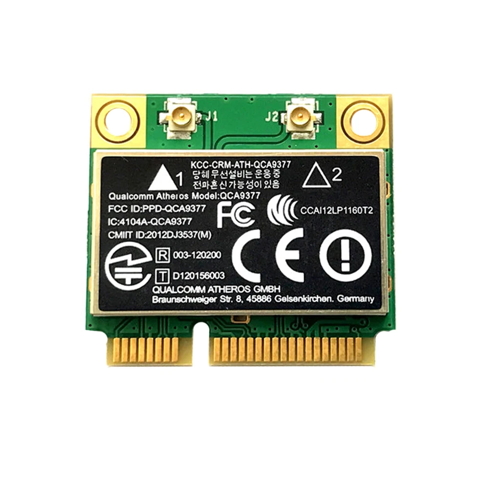 

For Atheros QCA9377 Dual Band AC WIFI Module WIFI Adapter mini PCI-E 2.4G/5G