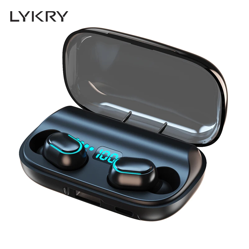 

TWS-наушники T11 с поддержкой Bluetooth и микрофоном, 1800 мА · ч