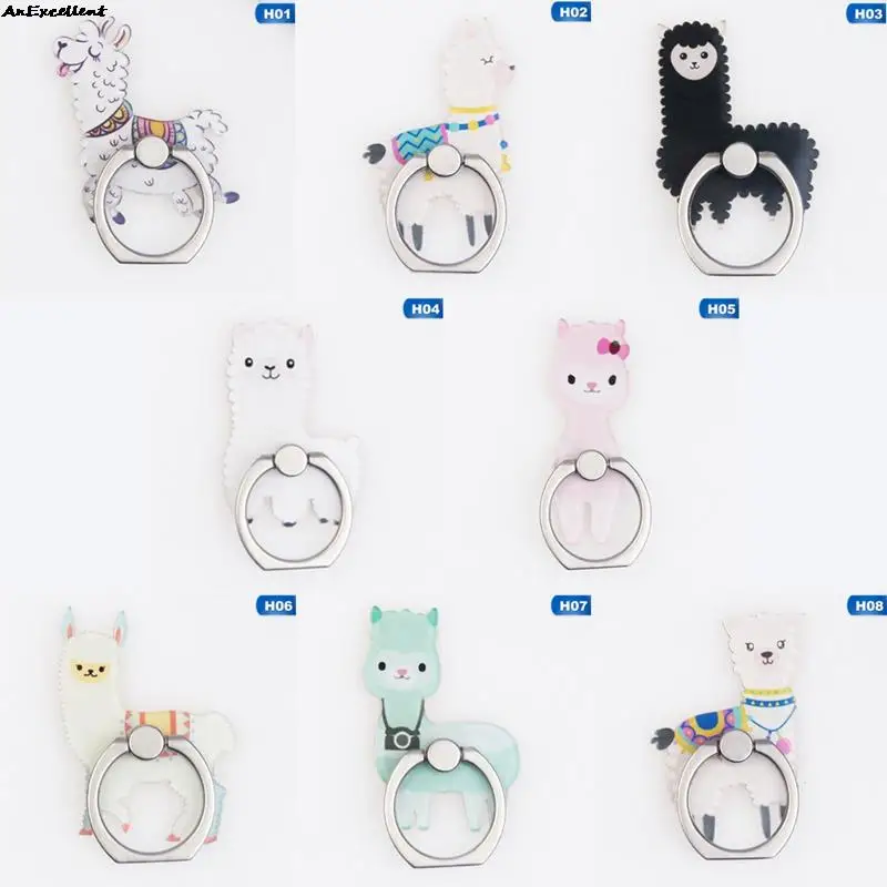 Держатель-подставка в виде милых животных альпака Универсальная автомобильная