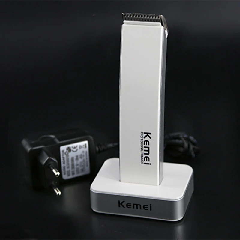 Kemei триммер электрическая машинка для стрижки бороды портативный мужской тример
