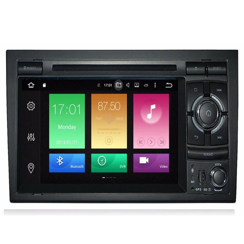 Автомагнитола 4 Гб 2 Din GPS Android 10 автомобильный DVD плеер для Audi A4 B8 S4 B6 B7 RS4 8E 8H B9Seat Exeo