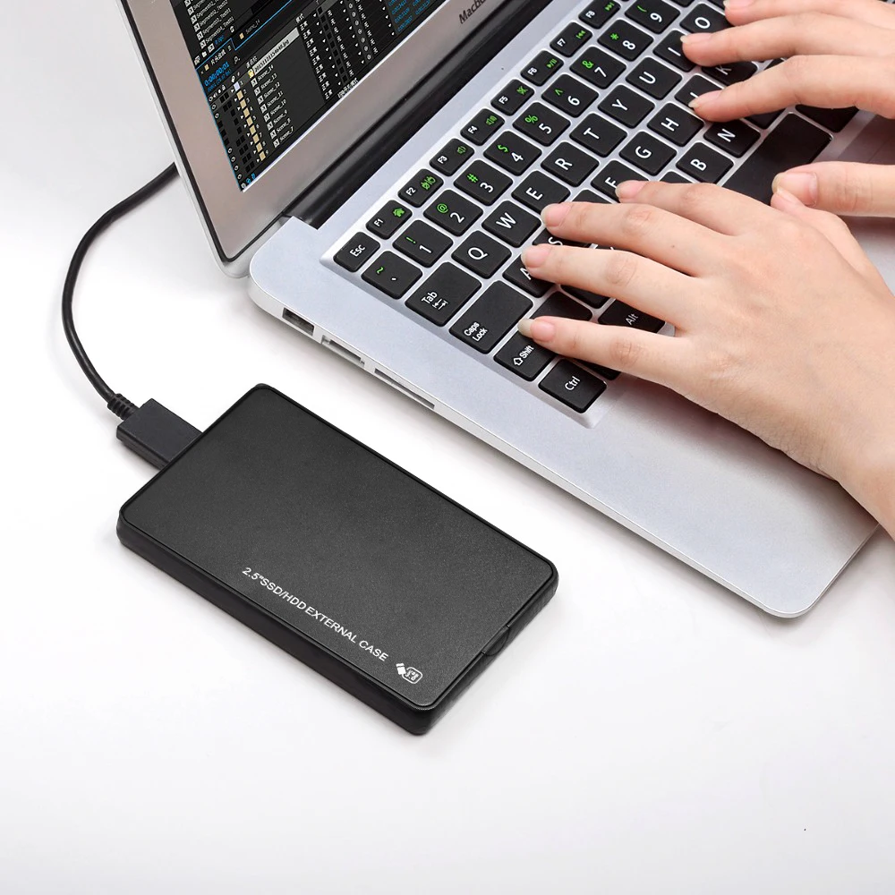 2 5 дюйма Жесткий диск SSD чехол адаптера Sata для USB 3 0 Бесплатная Гбит/с коробка