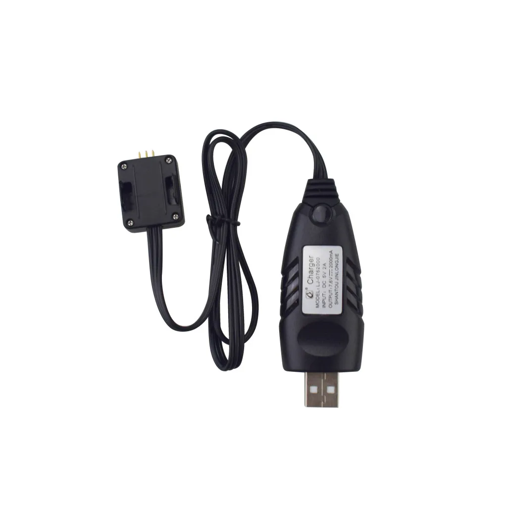 1 шт. USB-кабель для зарядки для HS175 HS175D D65 SYMA X500 X30 Z6 складное зарядное устройство для литиевых батарей для квадрокоптера аэрофотосъемки