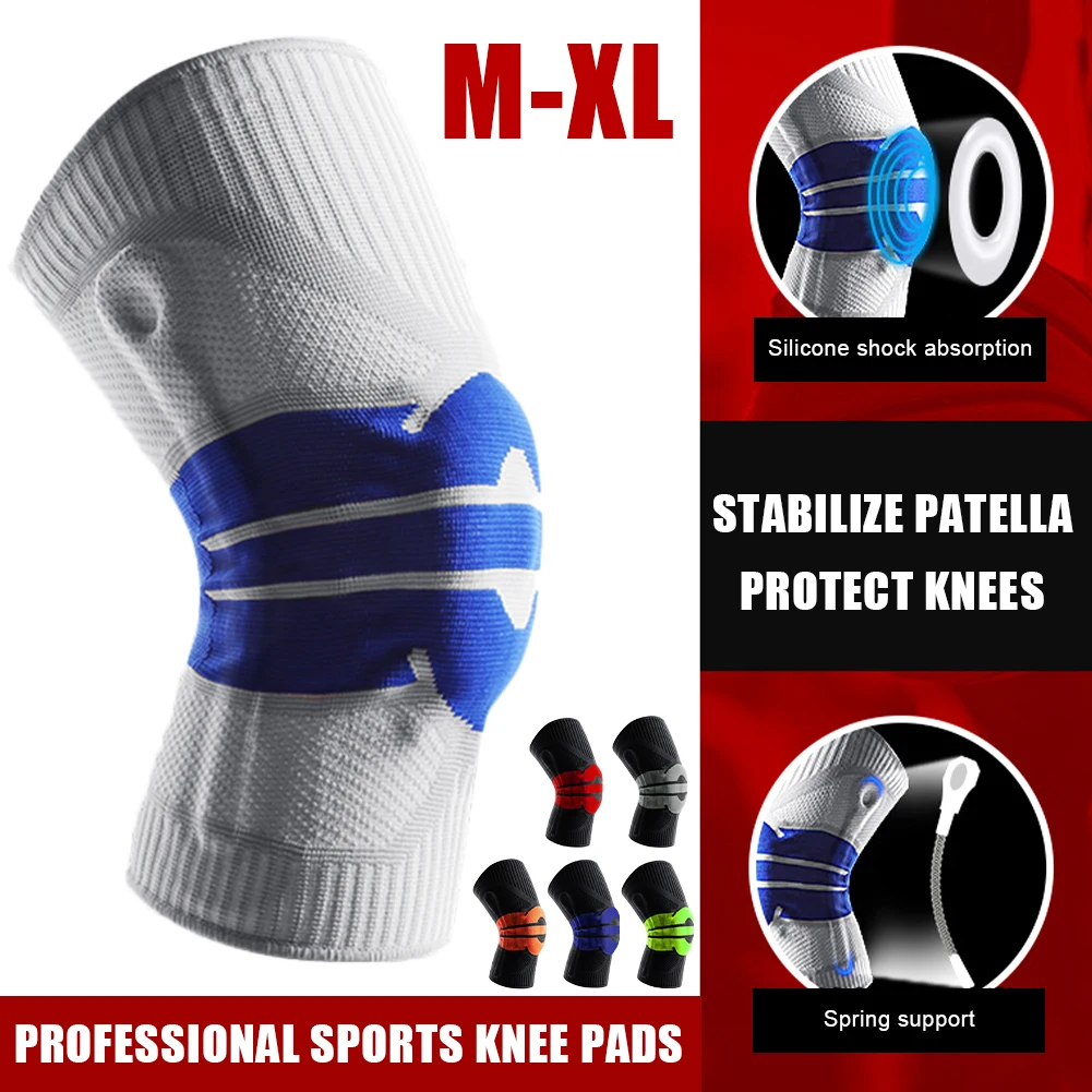 

1PC Knee Pads Braces Sports Support Compression Knee Pad Arthritis Joints Protector Fitness Compression Sleeve For Men Women