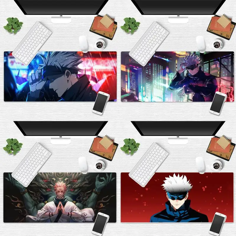 

jujutsu kaisen anime Unique Desktop Pad Game Mousepad Game Office Work Mouse Mat pad X XL Non-slip Laptop Cushion mouse pad