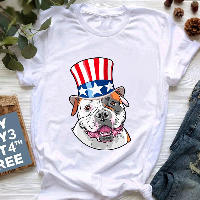

Cute French Bulldog T Shirt Women Kawaii Funny Cartoon T Shirt Female Harajuku Anime T-shirt Summer Graphic Tshirt Top Tees