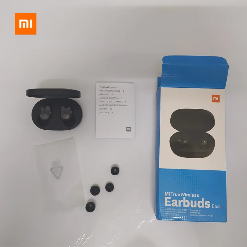 Xiaomi Redmi Airdots Xiaomi беспроводные наушники Голосовое управление Bluetooth 5,0 шумоподавление управление