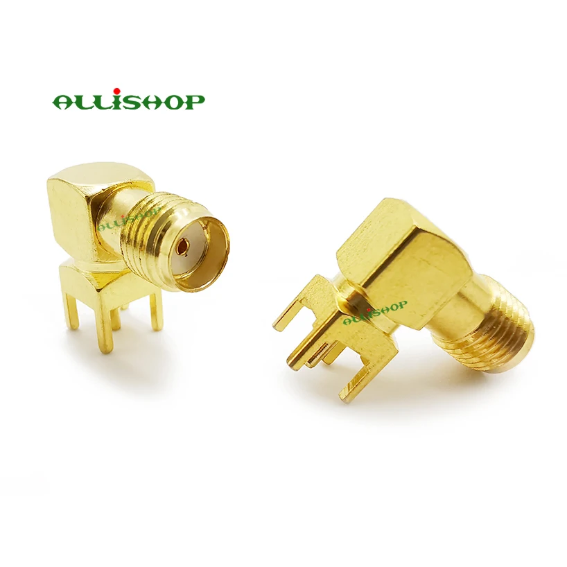 ALLiSHOP 10 шт. sma female печатная плата Монтажная панель Разъем радиочастотный
