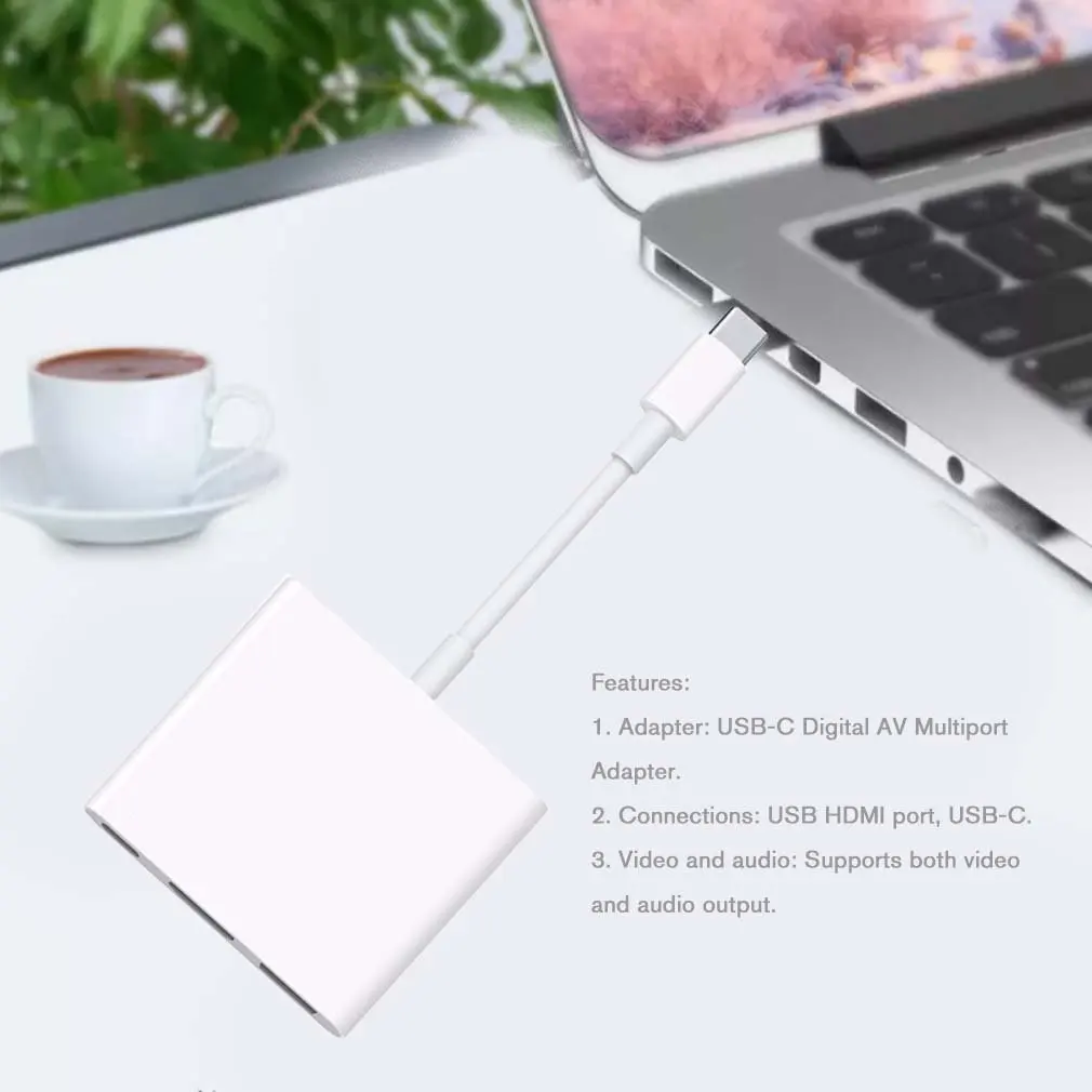 For Apple USB-C Digital AV Multiport Adapter Accessories | Электроника
