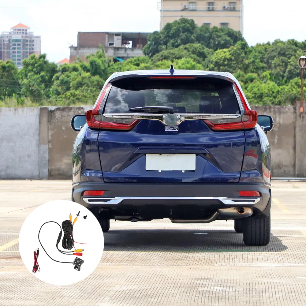 

Car Rearview Reverse Revering Rear View Camera CCD+4LED Backup 170 Degree